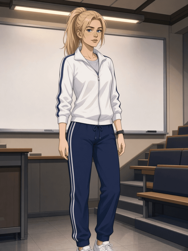 Elena in scene