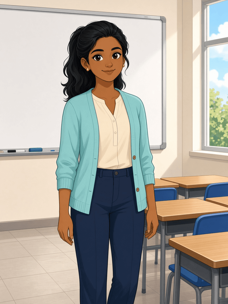 Meera in scene